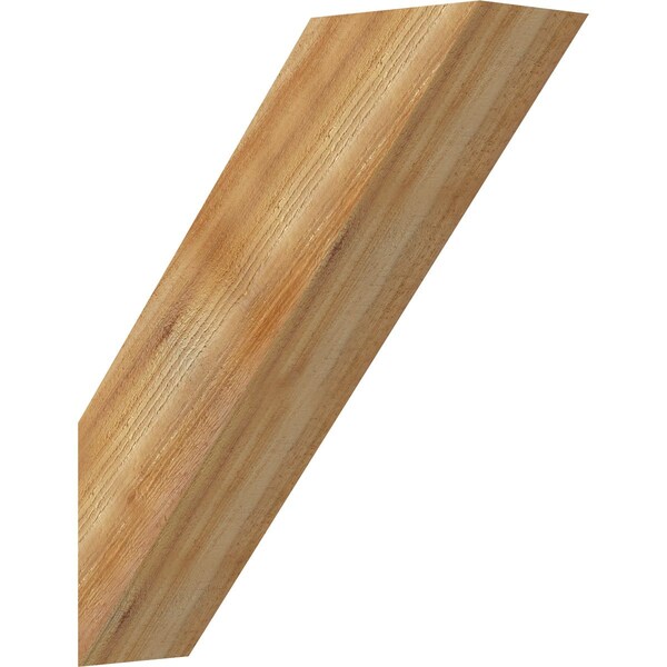 Ekena Millwork 6"W x 20"D x 24"H Traditional Rough Sawn Knee Brace, Western Red Cedar BRC06X20X24TRA00RWR - main